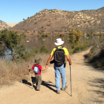 Father Son Geocaching Hike