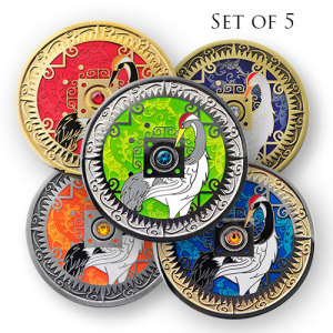 2014 Compass Rose Geocoins