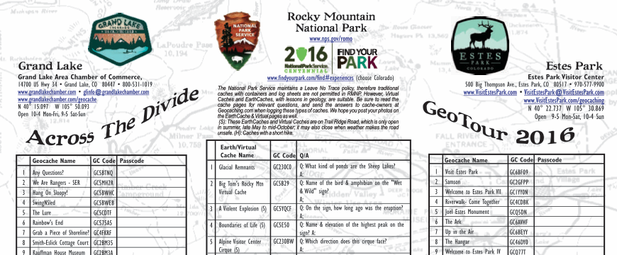 Across the Divide GeoTour passport