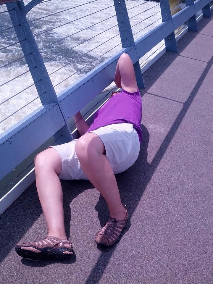 Awkward Geocaching Photos