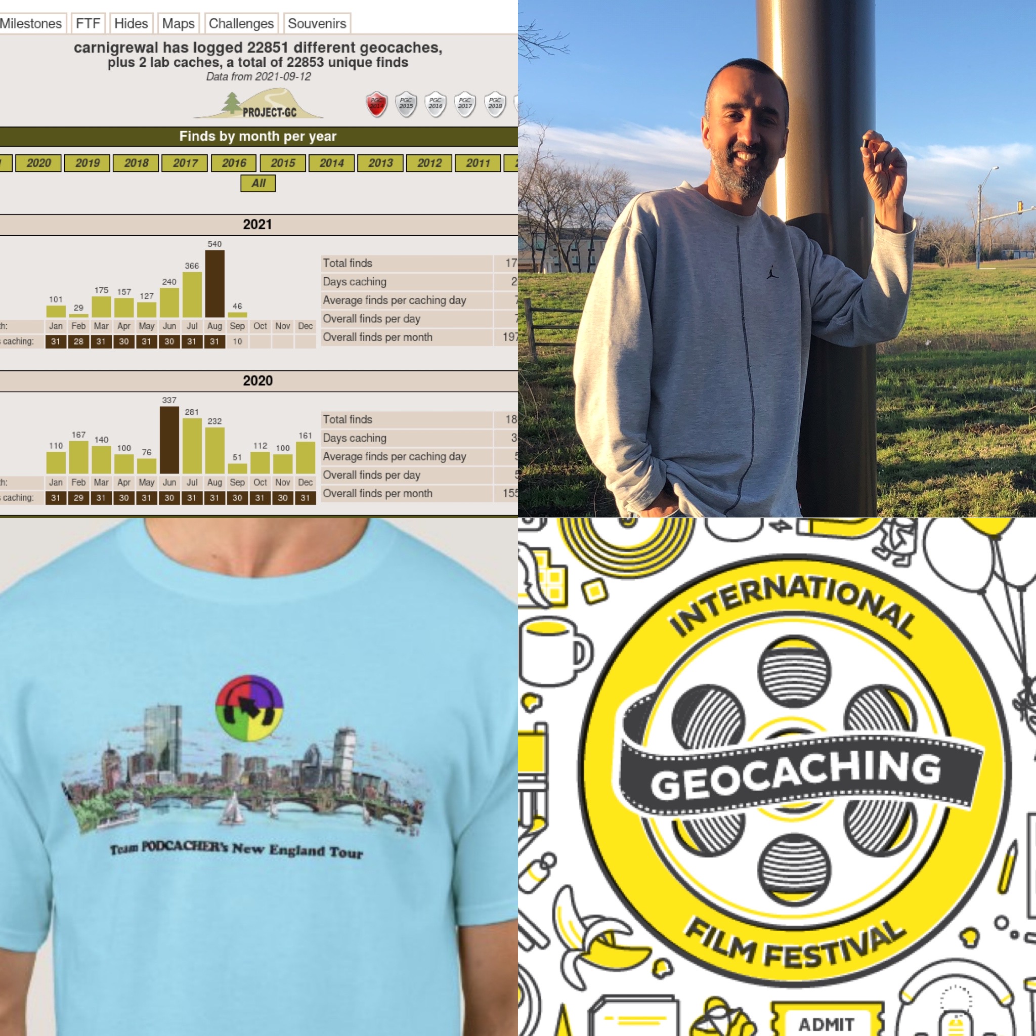 Show 765.0: Geocaching Statistics Junkie