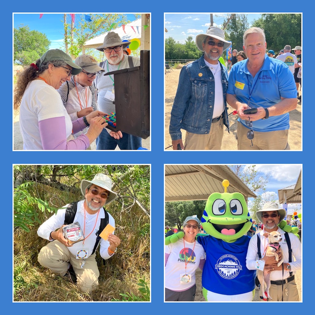 Show 830.0: Geocaching Spring Fling Event and f0t0m0m’s 100,000