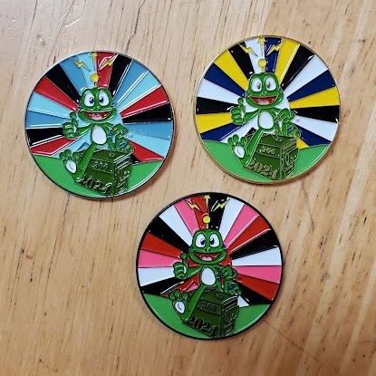 Géocoin Leap Day 29 Février 2020 – Grenouille – Non Activé – NEUF